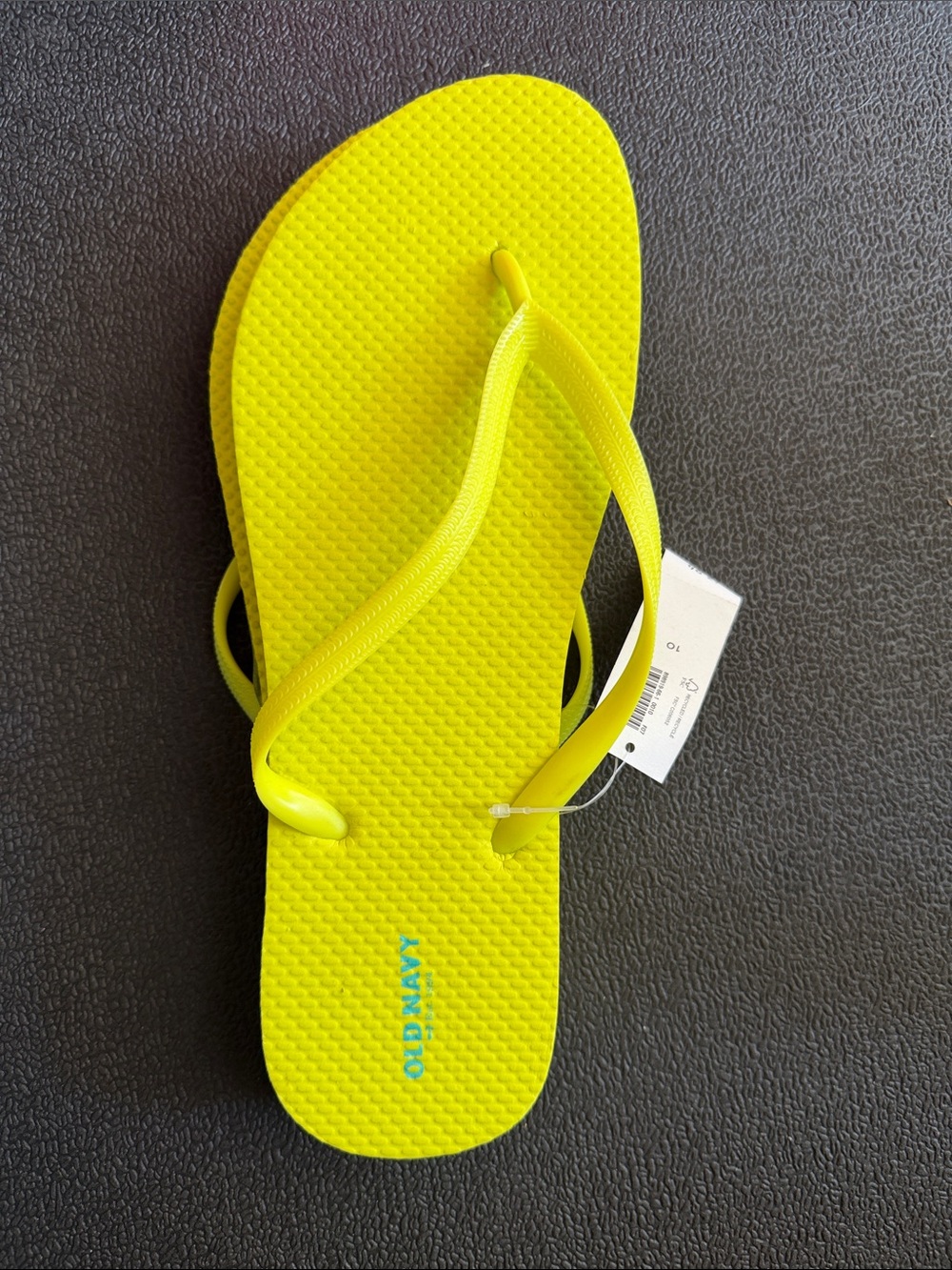 Old Navy Women's Bright Yellow Flip Flop Sandals
